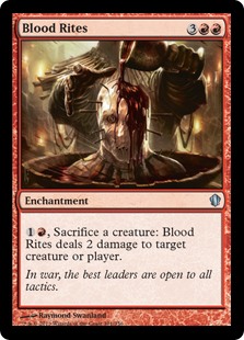 Blood Rites - Commander 2013 #101