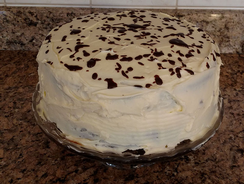 Chocolate Toffee Cake