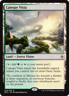 Canopy Vista - Battle for Zendikar #234