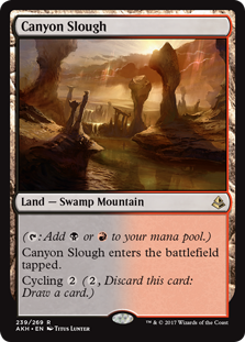 Canyon Slough - Amonkhet #239