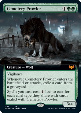 Cemetery Prowler - Innistrad: Crimson Vow #385