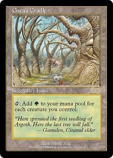 Gaea's Cradle - Urza's Saga #321