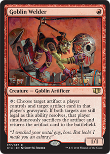 Goblin Welder - Commander 2014 #177