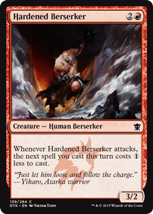 Hardened Berserker - Dragons of Tarkir #139