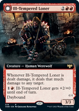 Ill-Tempered Loner - Innistrad : Crimson Vow #378