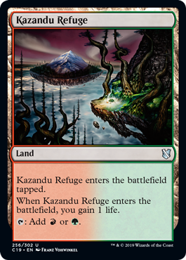 Kazandu Refuge - Commander 2019 #256