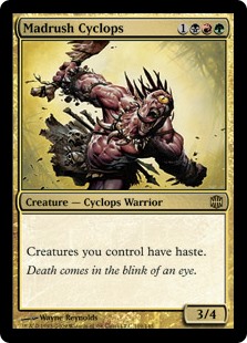 Madrush Cyclops - Alara Reborn #119