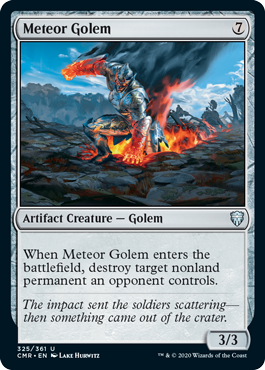 Meteor Golem - Commander Legends #325