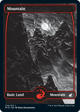 Mountain - Innistrad: Midnight Hunt #274