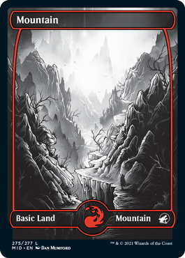 Mountain - Innistrad: Midnight Hunt #275