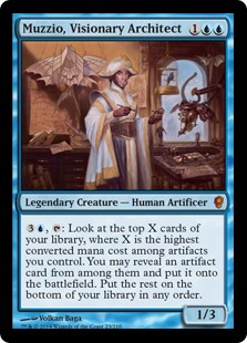 Muzzio, Visionary Architect - Magic: The Gathering—Conspiracy #23