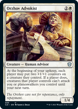 Orzhov Advokist - Commander 2021 #99