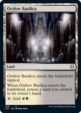 Orzhov Basilica - Commander 2021 #308