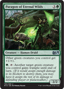 Paragon of Eternal Wilds - Magic 2015 Core Set #190