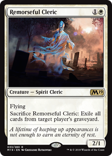 Remorseful Cleric - Core Set 2019 #33