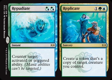 Repudiate // Replicate - Ravnica Allegiance #227