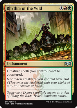 Rhythm of the Wild - Ravnica Allegiance #201