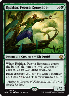 Rishkar, Peema Renegade - Aether Revolt #122