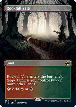 Rockfall Vale - Innistrad: Midnight Hunt #284