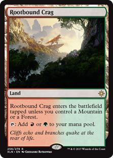 Rootbound Crag - Ixalan #256