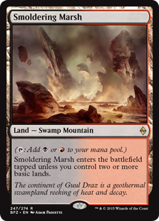 Smoldering Marsh - Battle for Zendikar #247