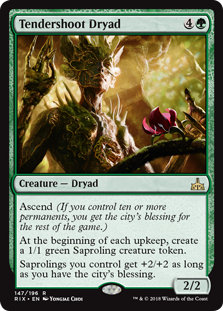 Tendershoot Dryad - Rivals of Ixalan #147