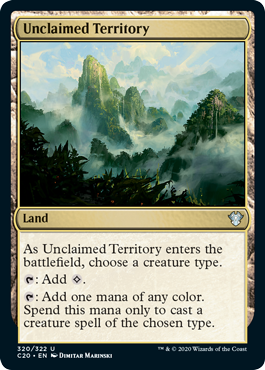 Unclaimed Territory - Ikoria Commander #320