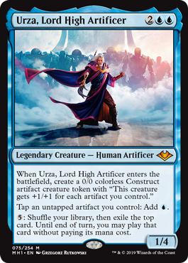 Urza, Lord High Artificer - Modern Horizons #75