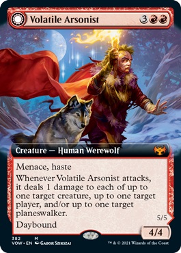 Volatile Arsonist - Innistrad: Crimson Vow #382