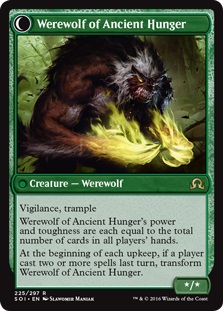 Werewolf of Ancient Hunger - Shadows Over Innistrad #225