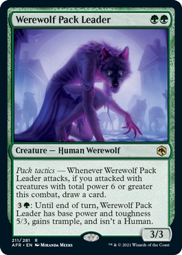 Werewolf Pack Leader - Adventures in the Forgotten Realms #211