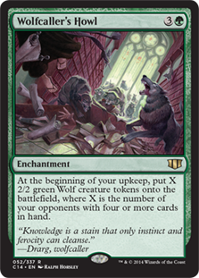 Wolfcaller's Howl - Commander 2014 #52