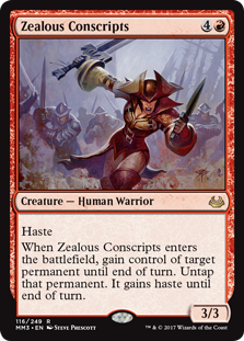 Zealous Conscripts - Modern Masters 2017 Edition #116